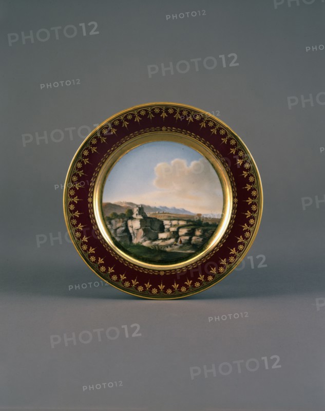 Lebel (att. à), Assiette du service de Cambacérès