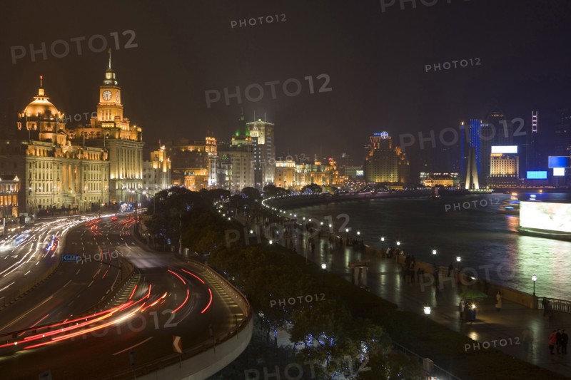 the Bund of Shanghai