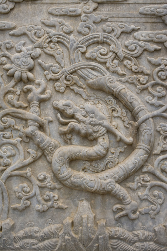 vehicleving Dragon of Western Imperial Tombs of the Qing Dynasty