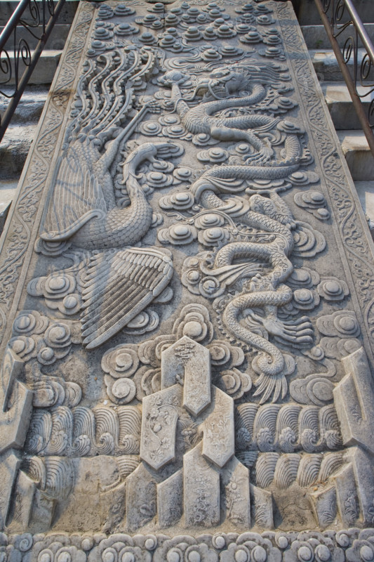 vehicleving Dragon of Western Imperial Tombs of the Qing Dynasty