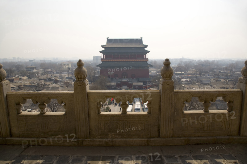 China,Beijing street in hutong neighbourhood