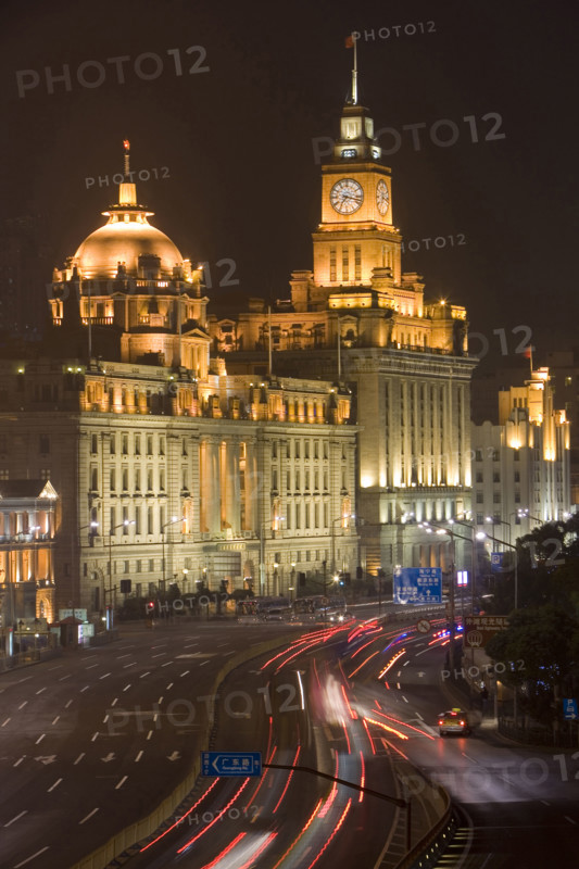 the Bund of Shanghai