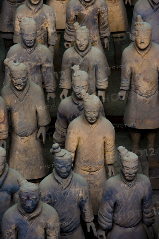 the Emperor Qin's Terra-cotta Warriors,Terra-cotta,Terracotta,Terra cotta,Xi'an