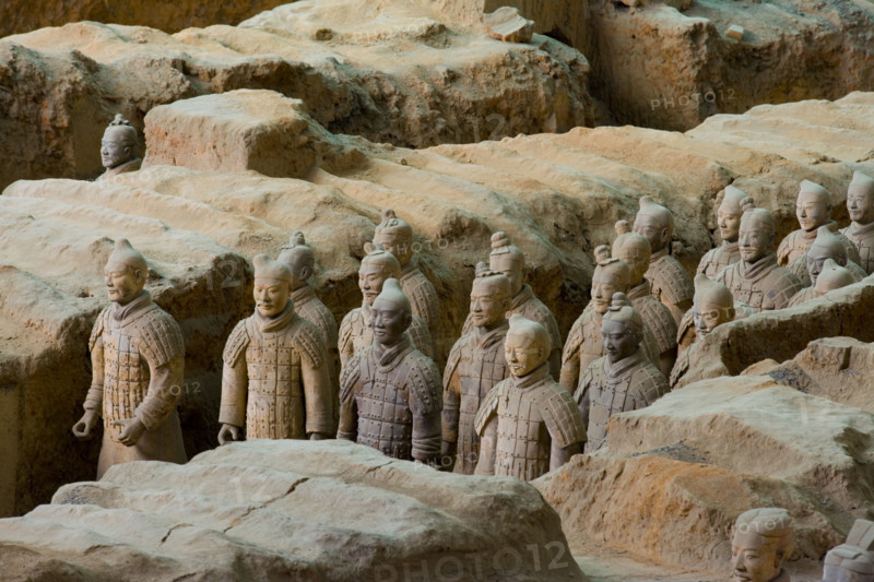 the Emperor Qin's Terra-cotta Warriors,Terra-cotta,Terracotta,Terra cotta,Xi'an