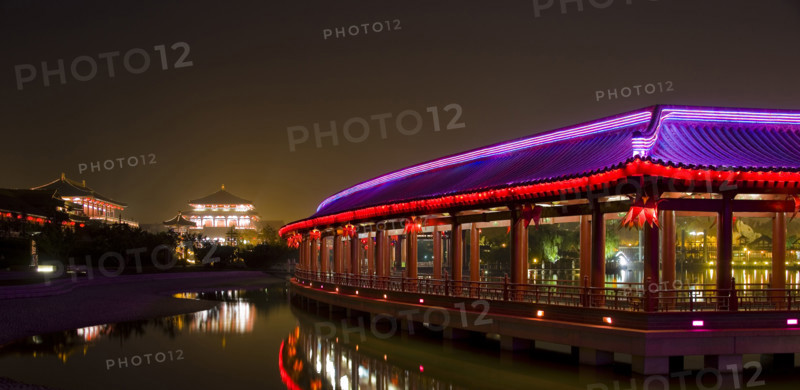 Night Scene of Tang Paradise,Xi'an