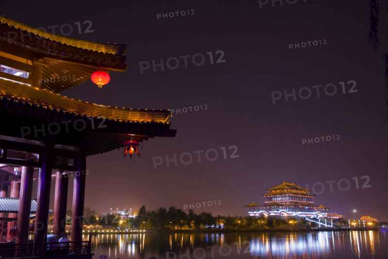 Night Scene of Tang Paradise,Xi'an