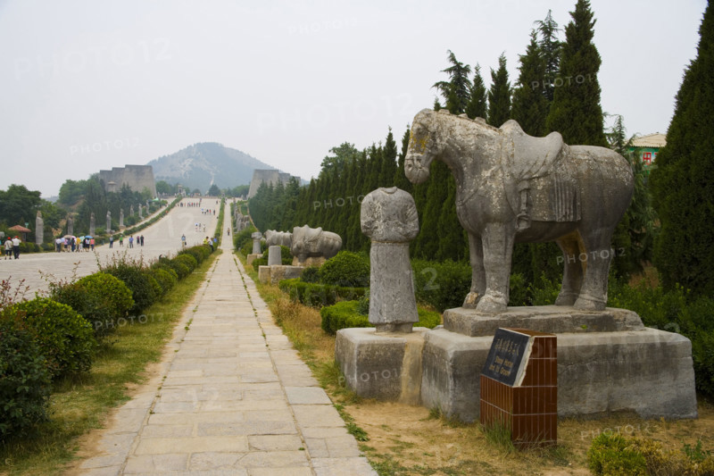 The Qian Tomb,Xi'an