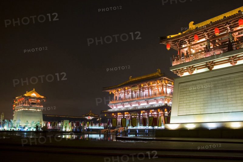 Night Scene of Tang Paradise,Xi'an