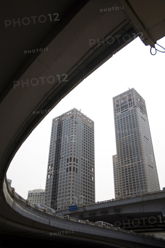 Mansions and Buildings,Scene of Beijing's CBD District