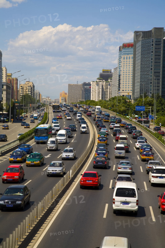 Mansions and in a row,View of Beijing City