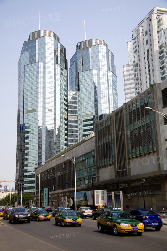 Mansions and Buildings,Scene of Beijing's CBD District