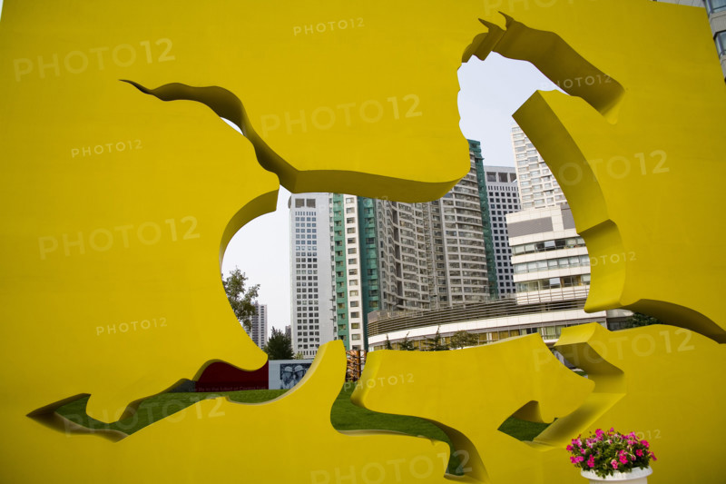 Mansions and Buildings,Scene of Beijing's CBD District