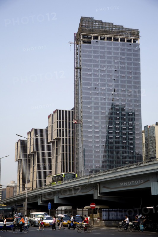 Mansions and Buildings,Scene of Beijing's CBD District