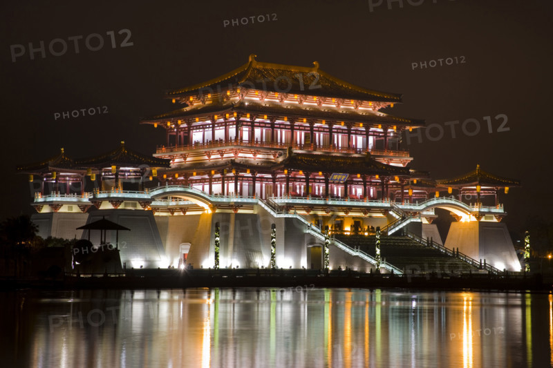 Night Scene of Tang Paradise,Xi'an