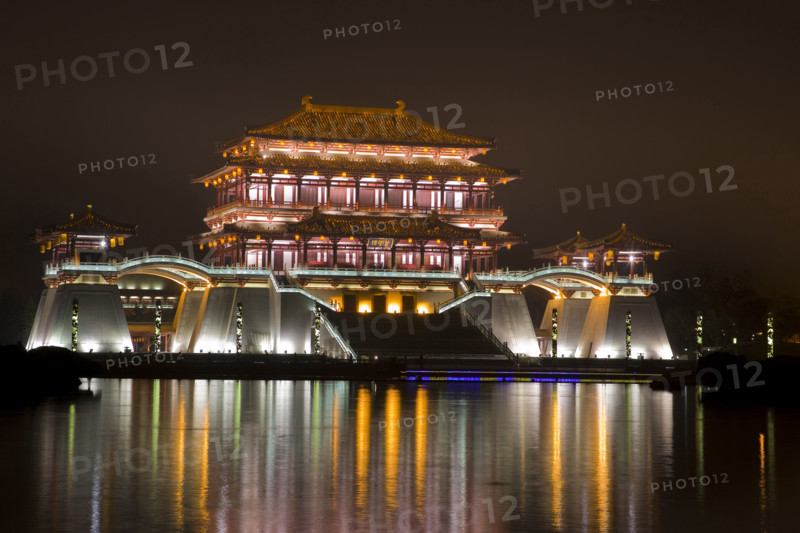 Night Scene of Tang Paradise,Xi'an