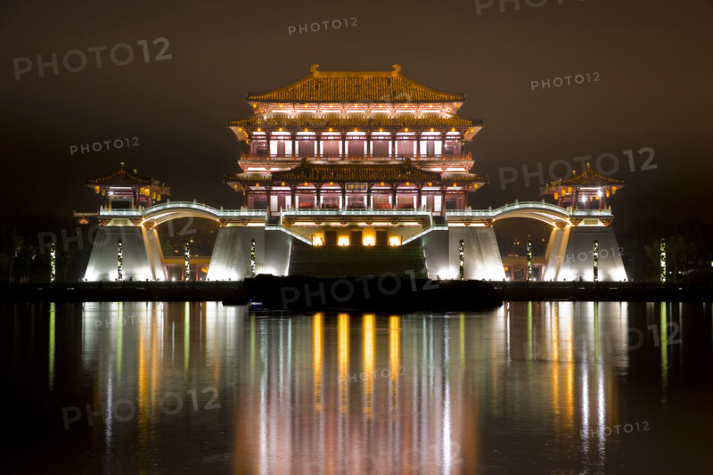 Night Scene of Tang Paradise,Xi'an