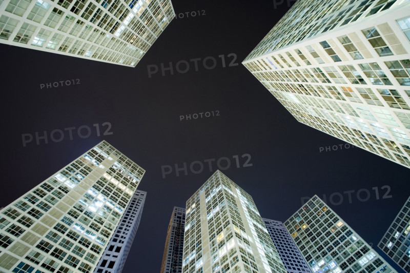Night Scene of Sohu Area,Beijing