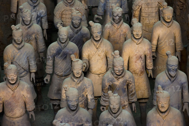 the Emperor Qin's Terra-cotta Warriors,Terra-cotta,Terracotta,Terra cotta,Xi'an