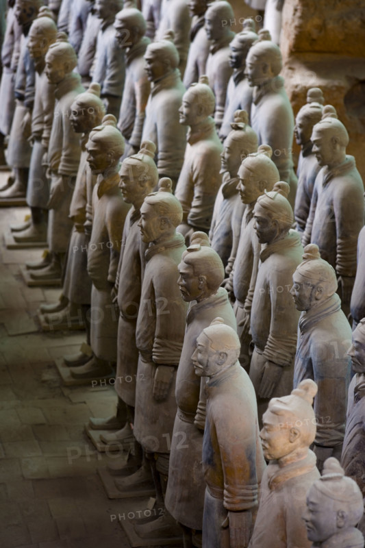 the Emperor Qin's Terra-cotta Warriors,Terra-cotta,Terracotta,Terra cotta,Xi'an
