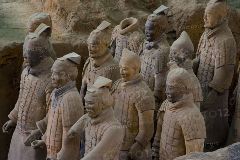the Emperor Qin's Terra-cotta Warriors,Terra-cotta,Terracotta,Terra cotta,Xi'an