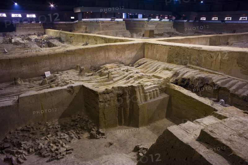 the Emperor Qin's Terra-cotta Warriors,Terra-cotta,Terracotta,Terra cotta,Xi'an