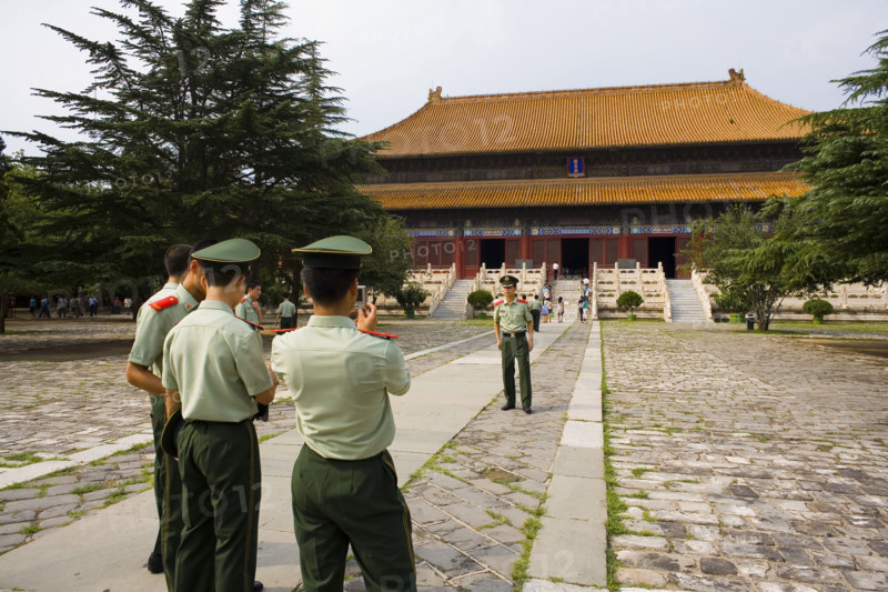 the Ming Tomb in Beijing