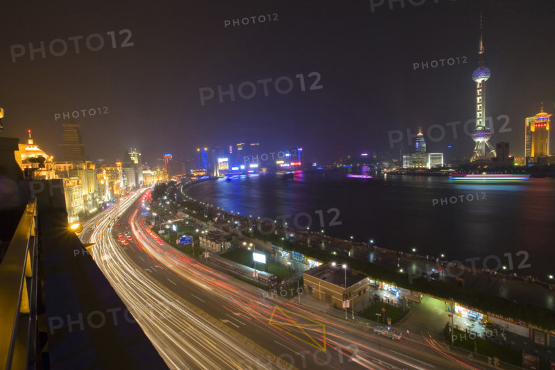 Night Scene of Bund of Shanghai
