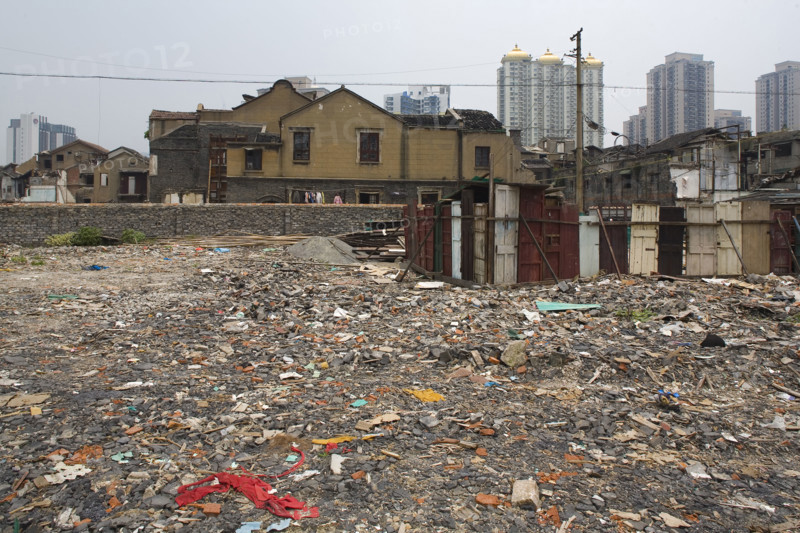 Houses being Dismantled,Shanghai