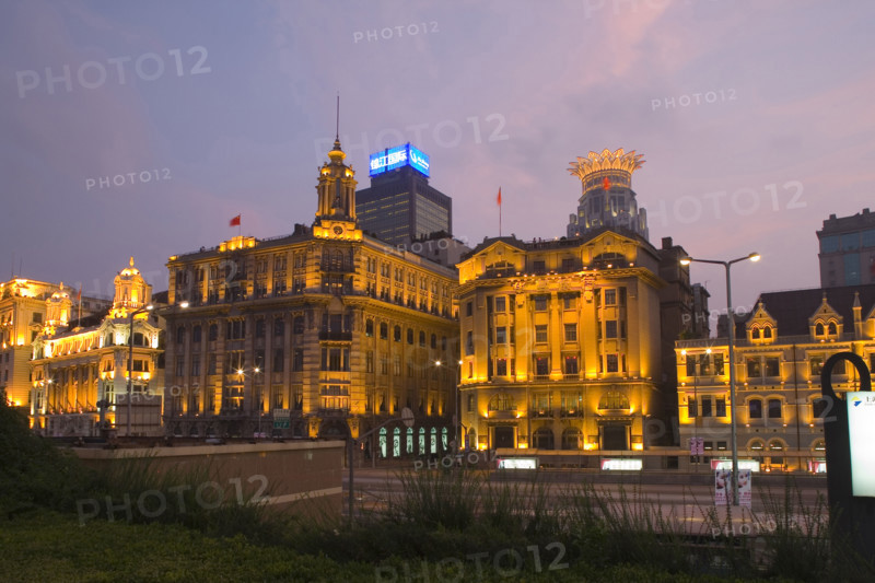 The Bund of Shanghai at Night