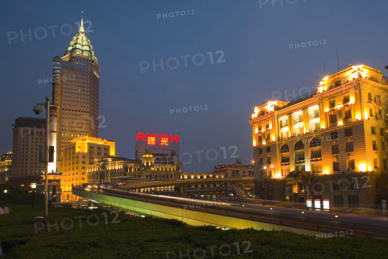 The Bund of Shanghai at Night