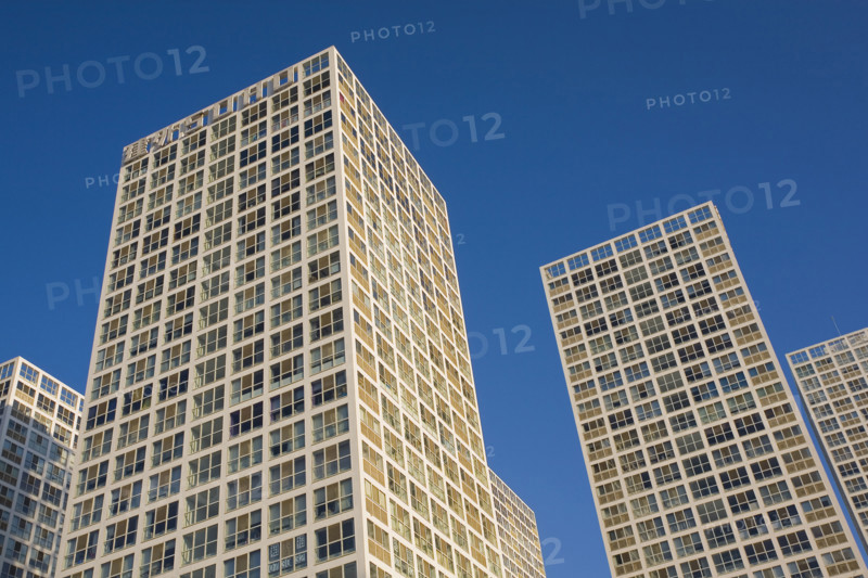 Mansions and Buildings,View of Beijing City