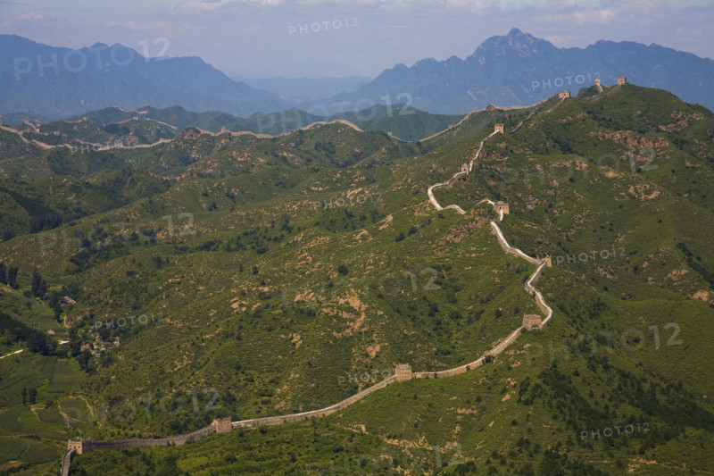 View of Simatai Great Wall