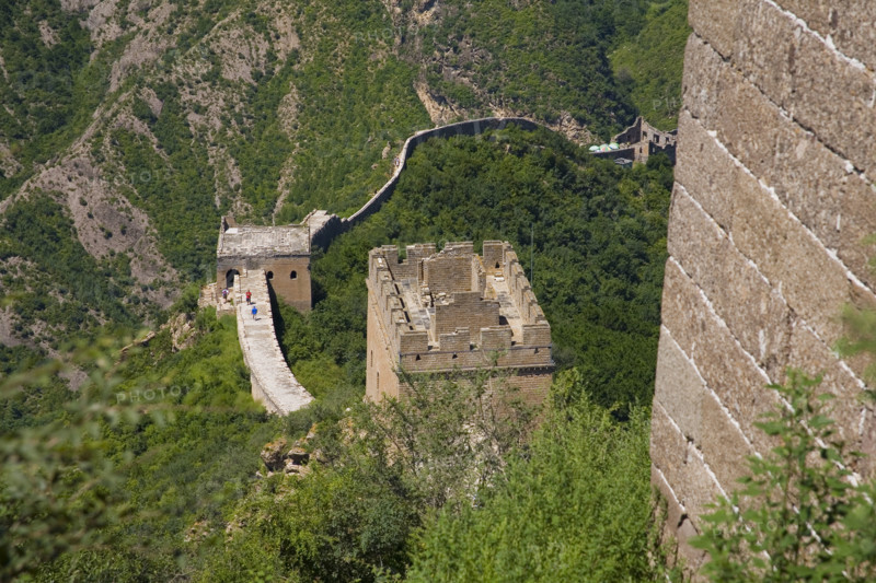 View of Simatai Great Wall