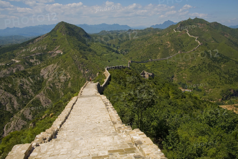View of Simatai Great Wall
