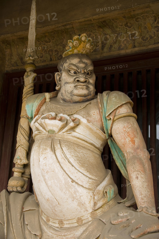 Sculpture in Shuanglin Temple,Shanxi Province