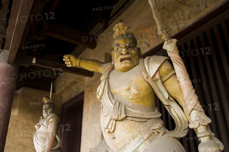 Sculpture in Shuanglin Temple,Shanxi Province