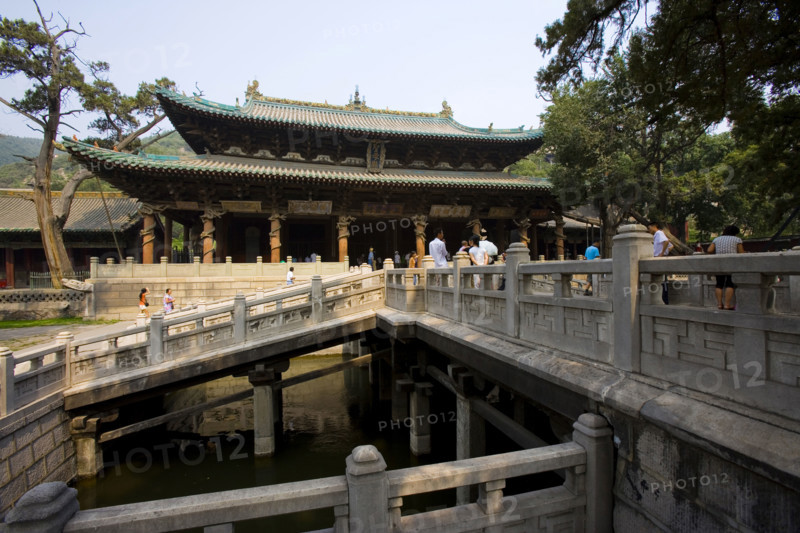 Traditional Architectures in Jin Memorial Hall,Shanxi