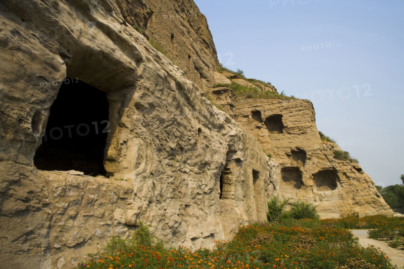 Yungang Grottoes in Shanxi Province