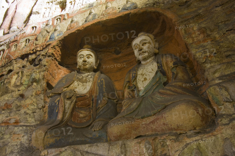 Yungang Grottoes in Shanxi Province