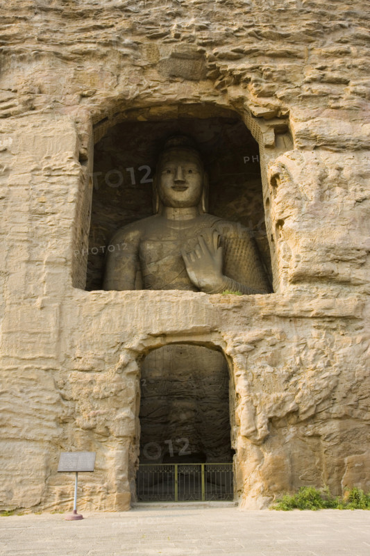 Yungang Grottoes in Shanxi Province