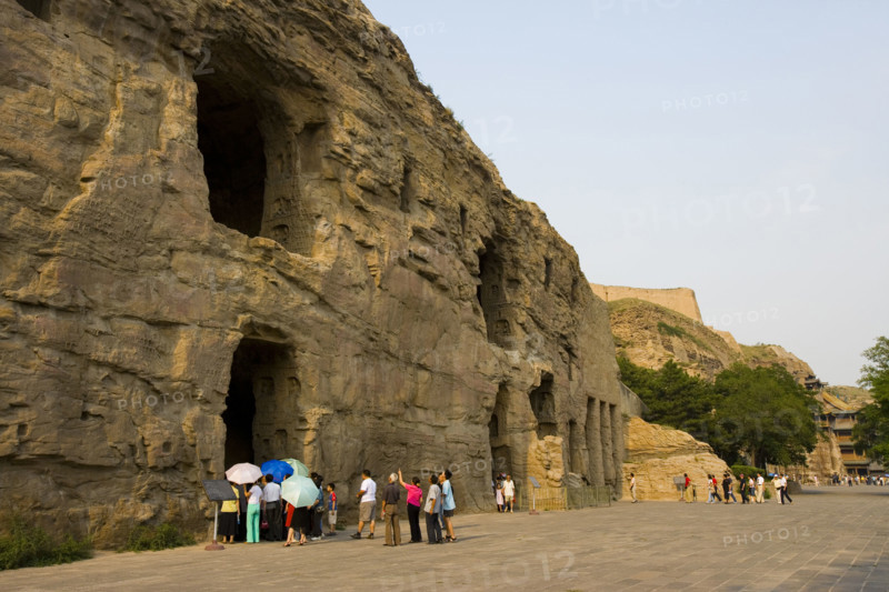 Yungang Grottoes in Shanxi Province