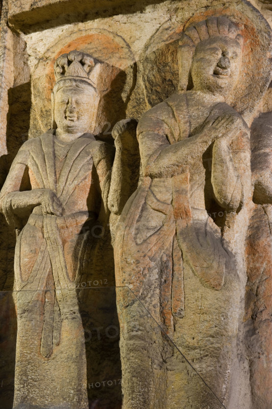 Yungang Grottoes in Shanxi Province