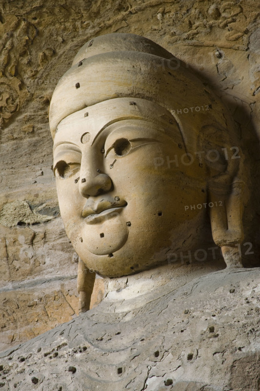 Yungang Grottoes in Shanxi Province