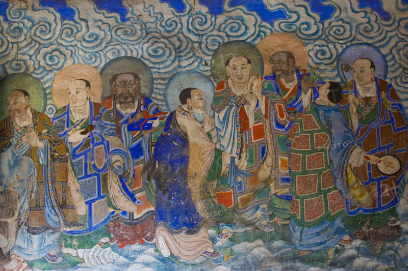 Yungang Grottoes in Shanxi Province