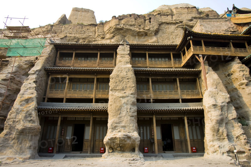 Yungang Grottoes in Shanxi Province