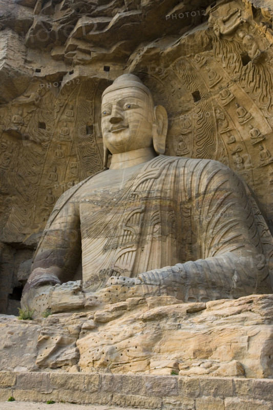 Yungang Grottoes in Shanxi Province