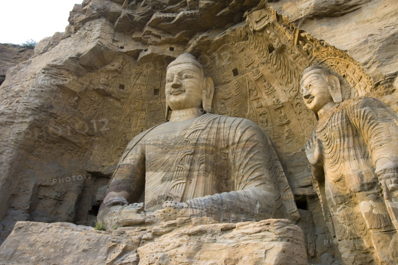 Yungang Grottoes in Shanxi Province