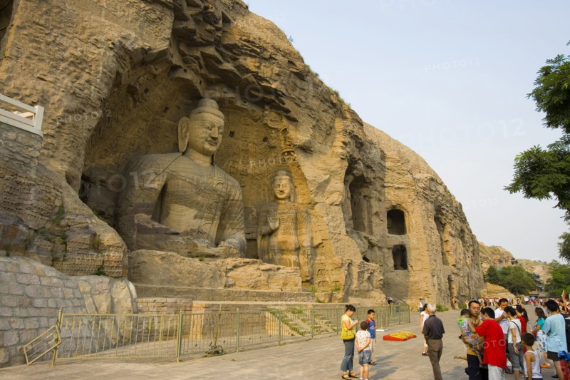 Yungang Grottoes in Shanxi Province