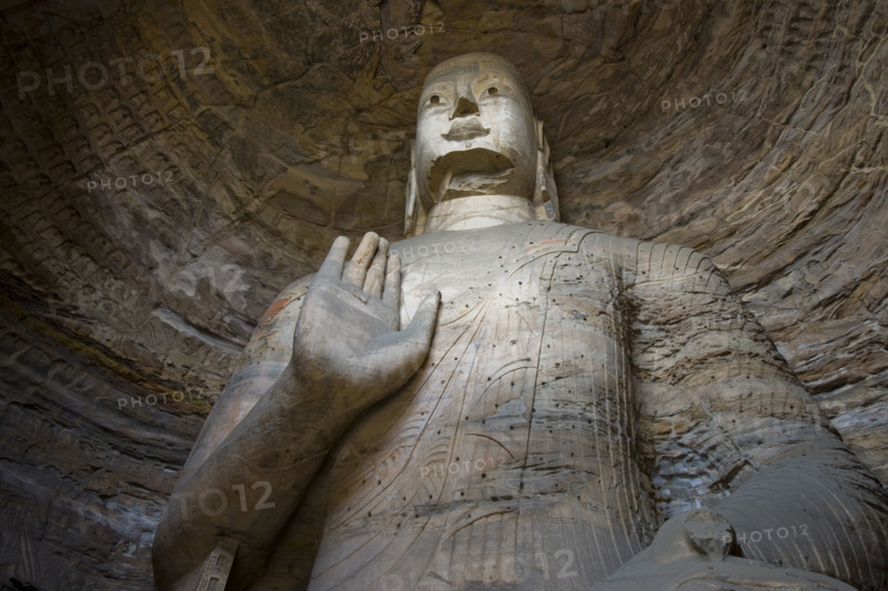 Yungang Grottoes in Shanxi Province