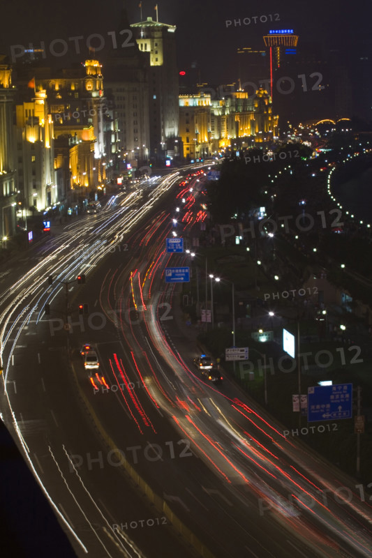 Night Scene of Bund of Shanghai